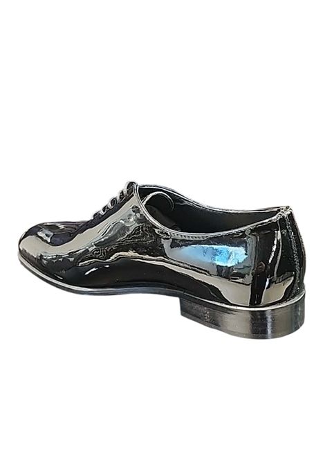 Patent leather lace-up shoe SALVATORE FINIZIO | shoes | 32119CAVIALENERO